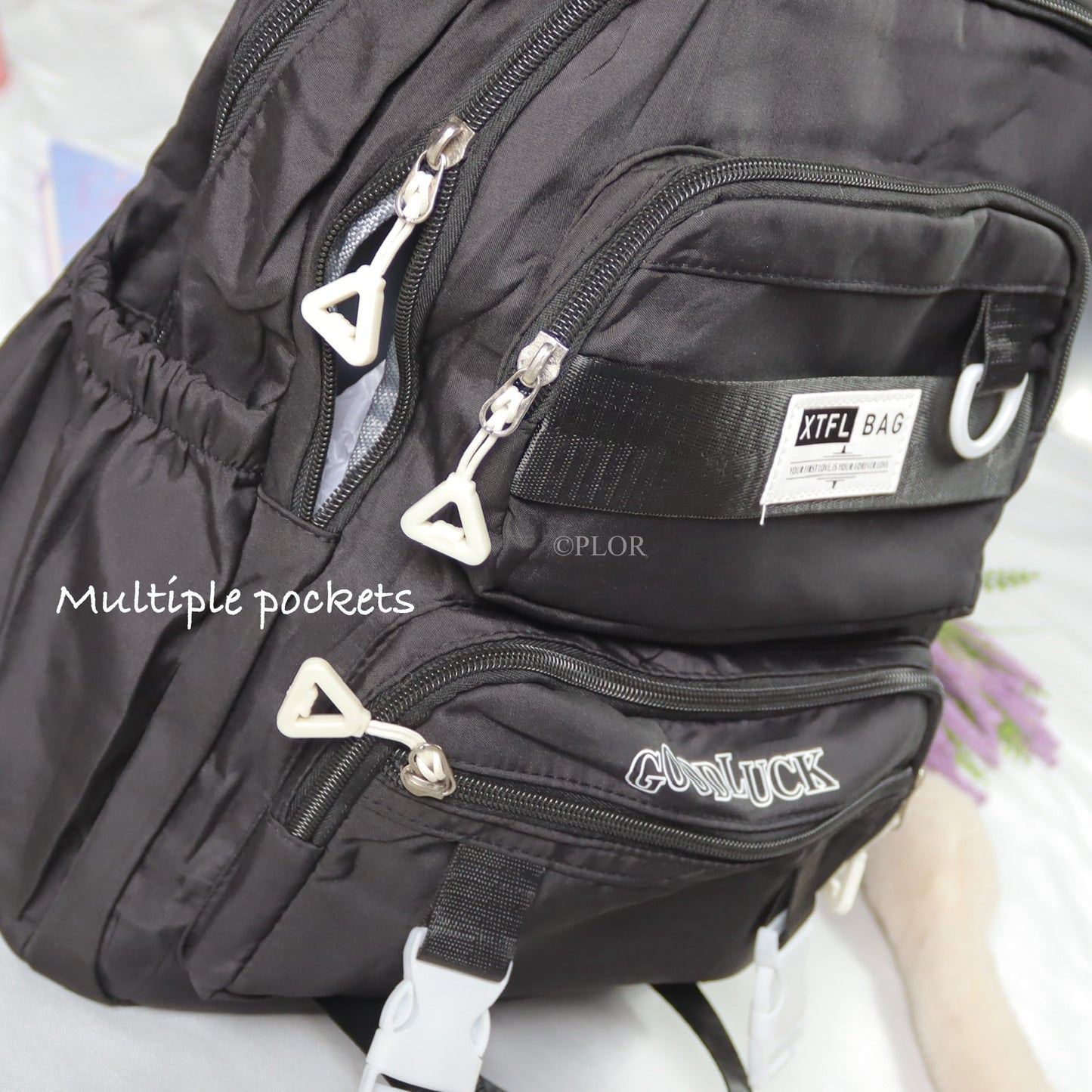 Goodluck Backpack - BLACK
