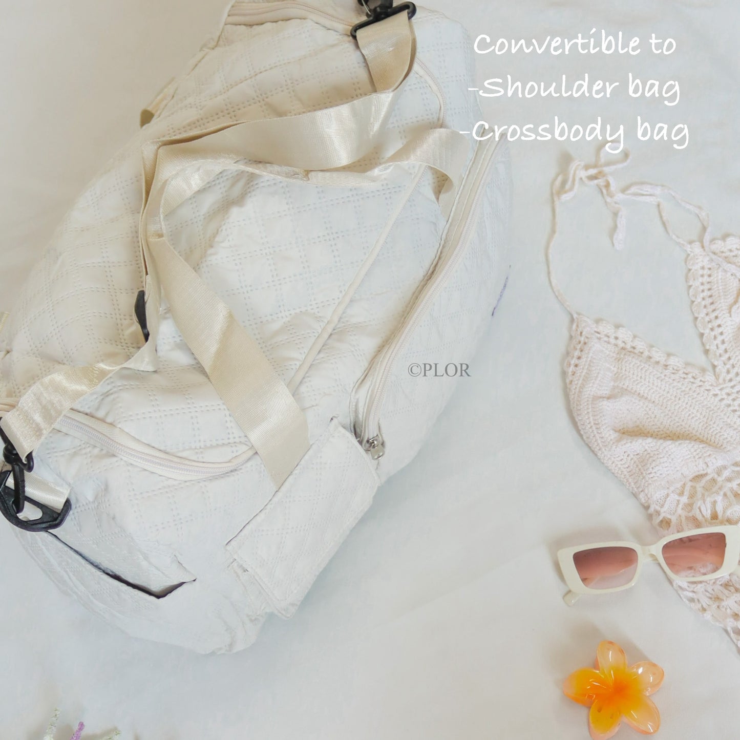 Ploro Travel Bag - WHITE