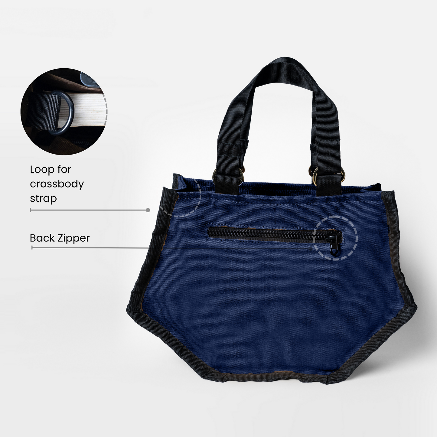 Elixir Hexagon Midnight Bag