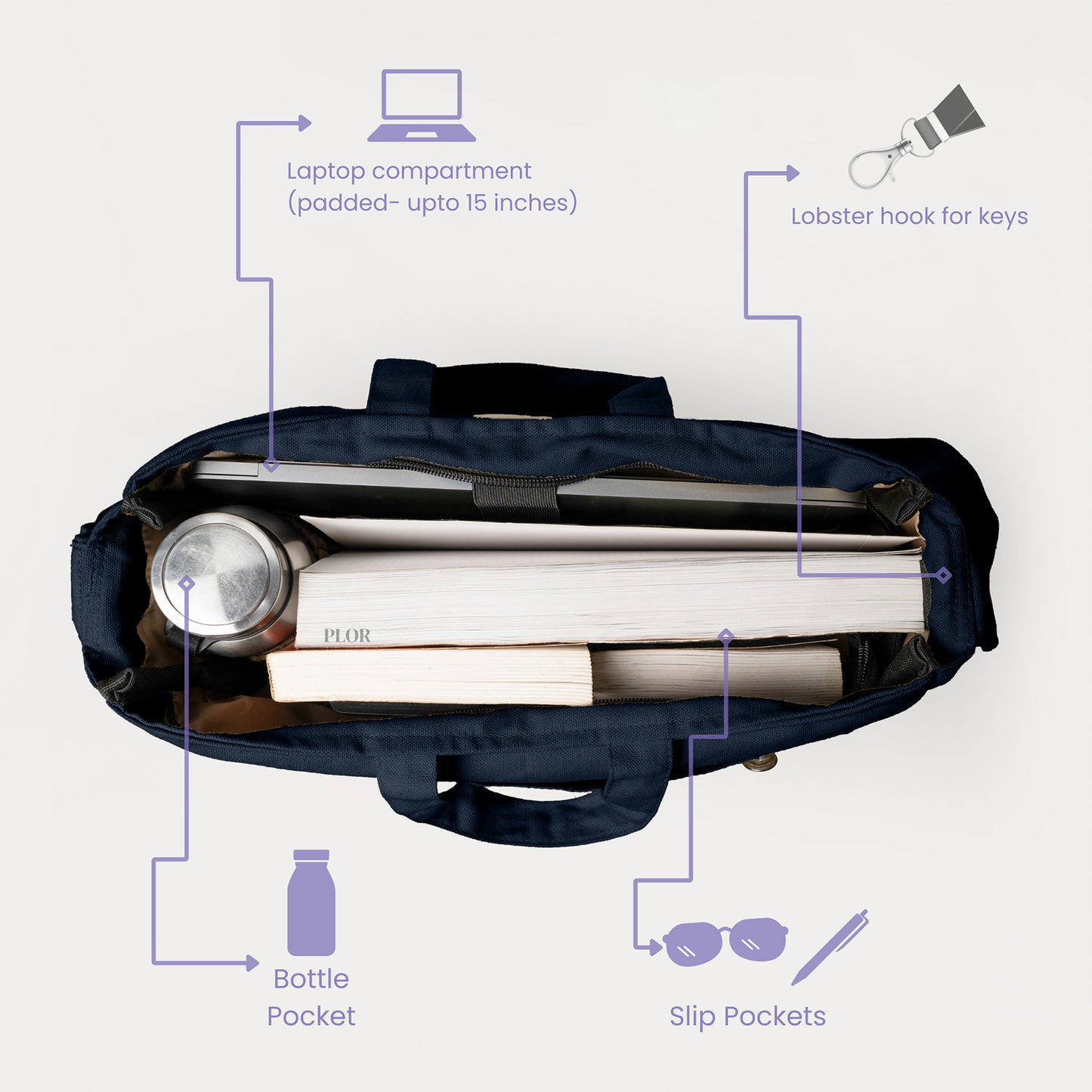 Blue Urban Hauler Bag