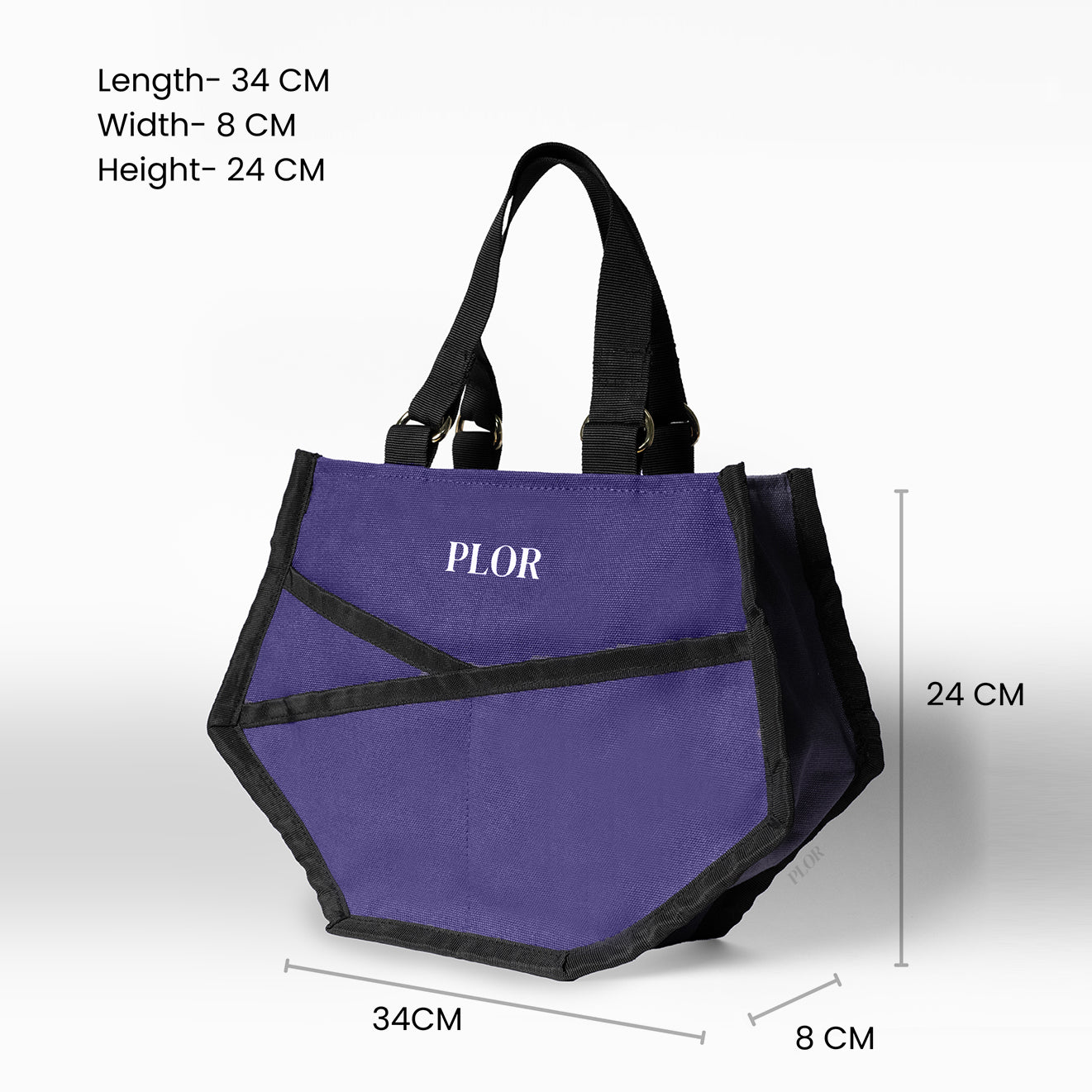 Elixir Hexagon Fialova Bag
