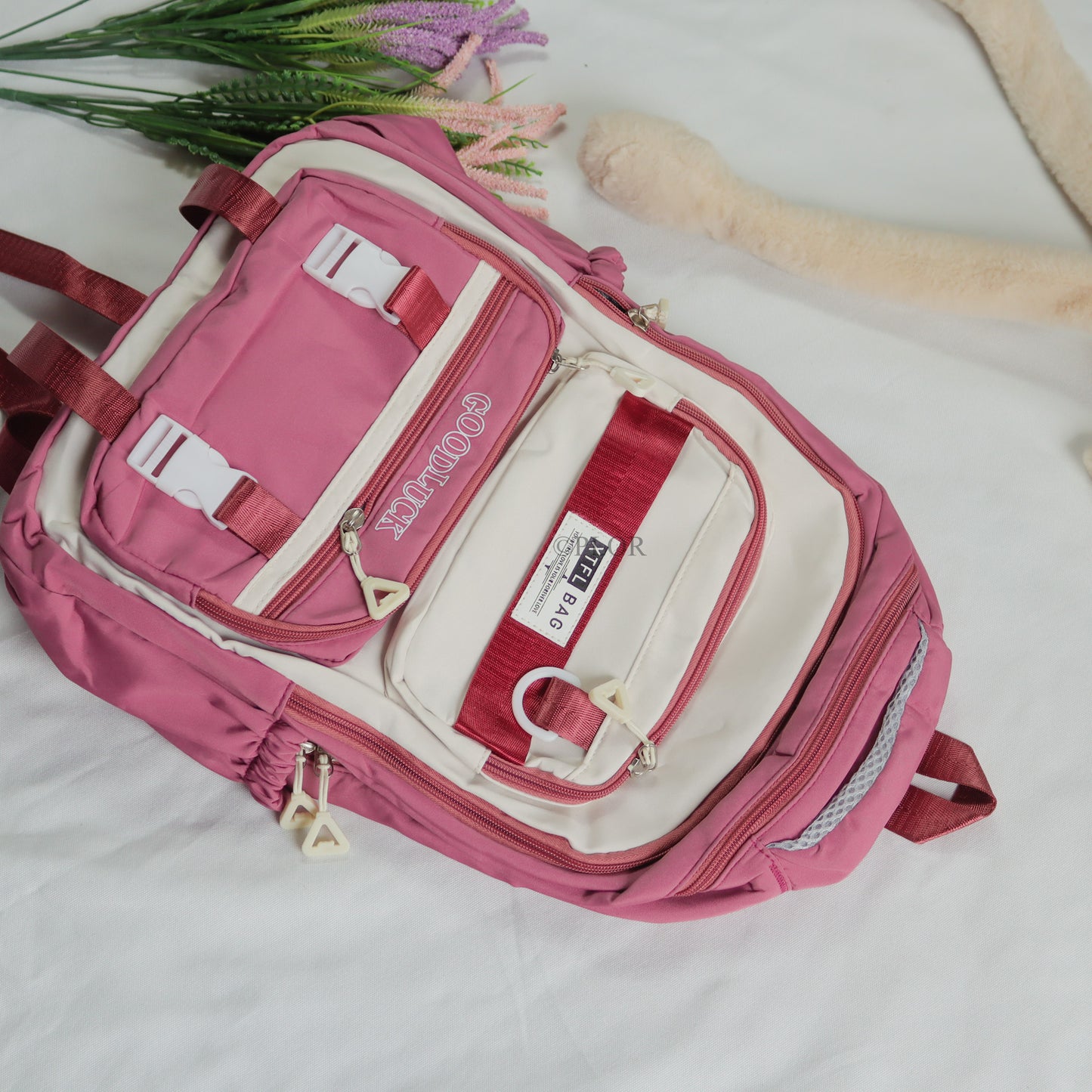 Goodluck Backpack - PINK
