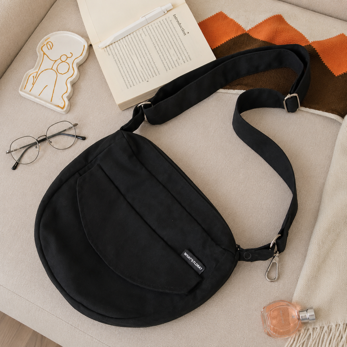 Black Sling Bag