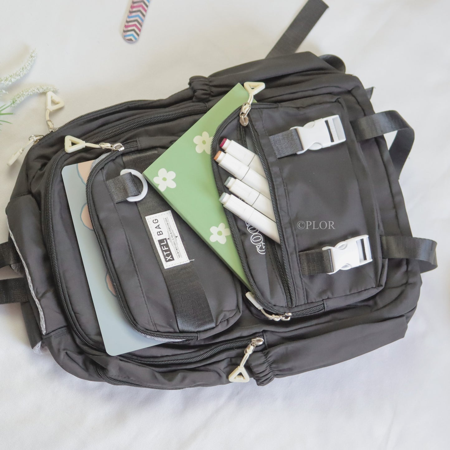 Goodluck Backpack - BLACK