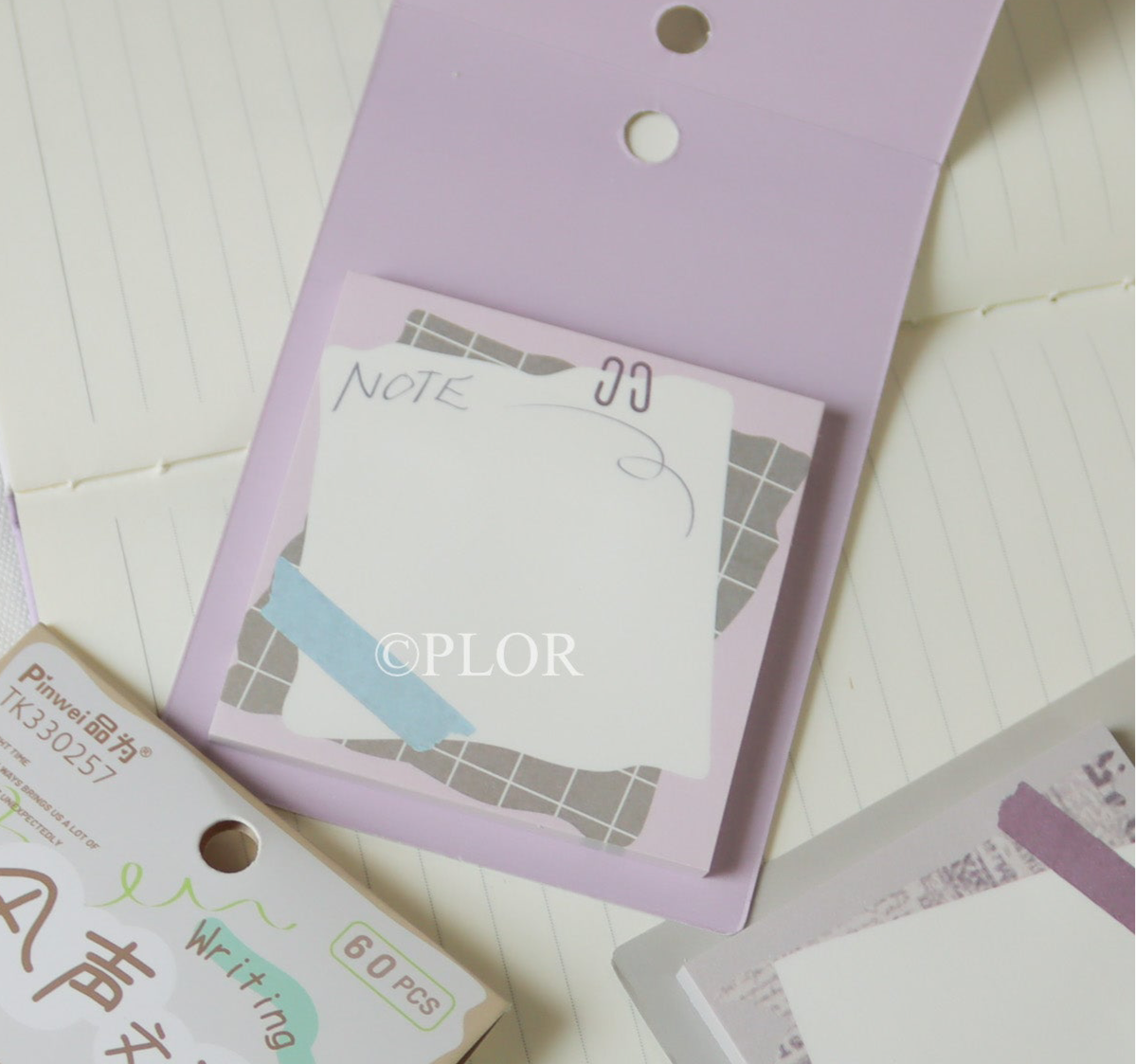 Square Sticky Notes (Pastel)
