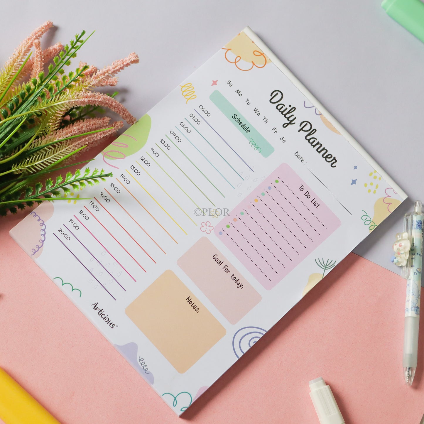 03 Daily Planner Sheets (UNDATED) (A4)