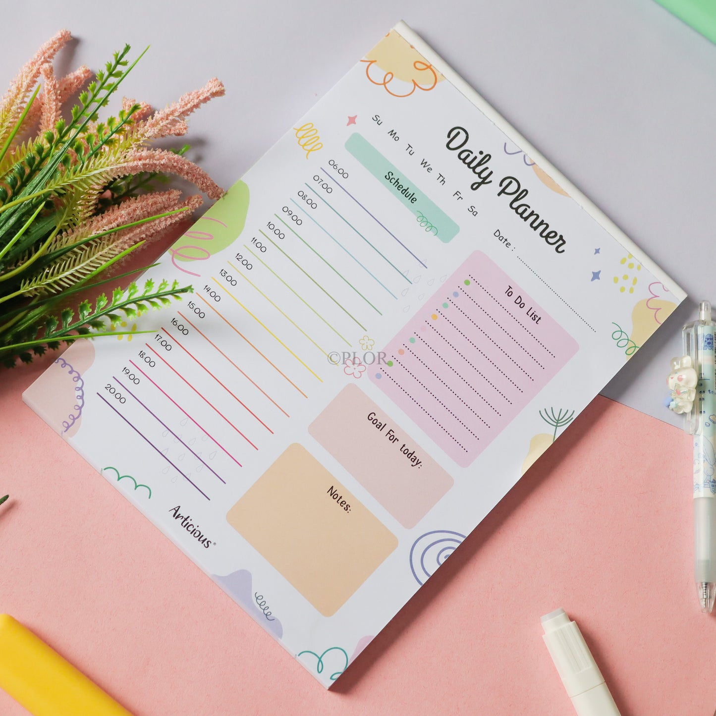03 Daily Planner Sheets (UNDATED) (A4)