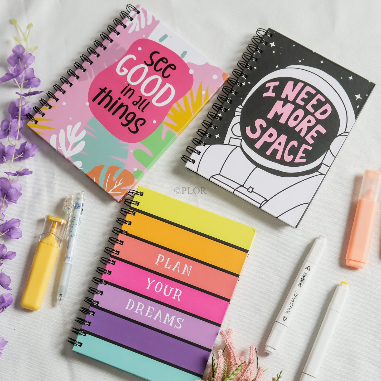 Spiral Notebook Ruled (A5)