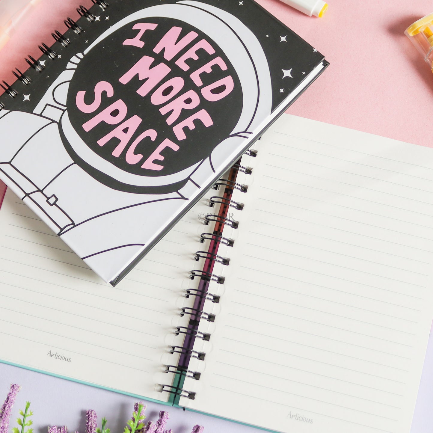 Spiral Notebook Ruled (A5)