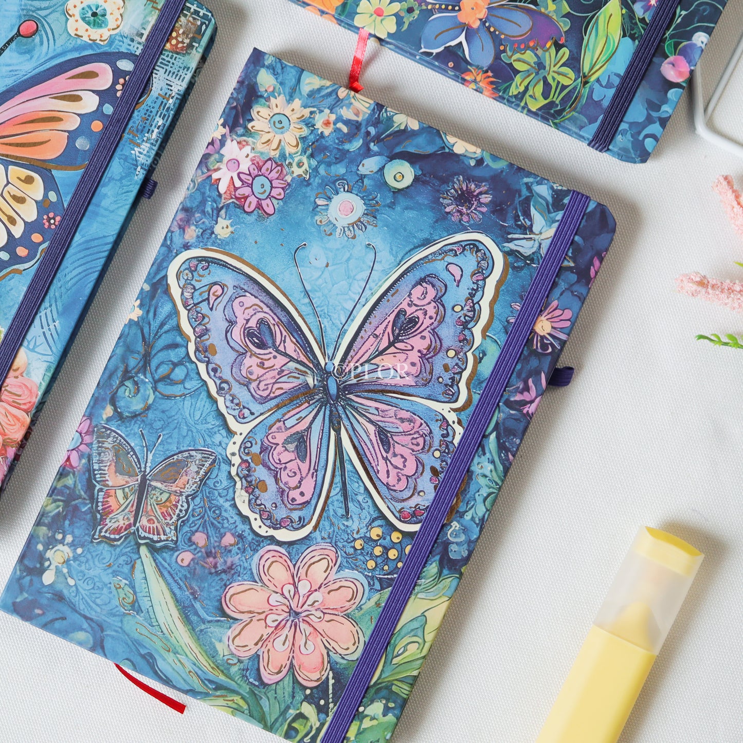 Hardcover notebook (BUTTERFLY A5)