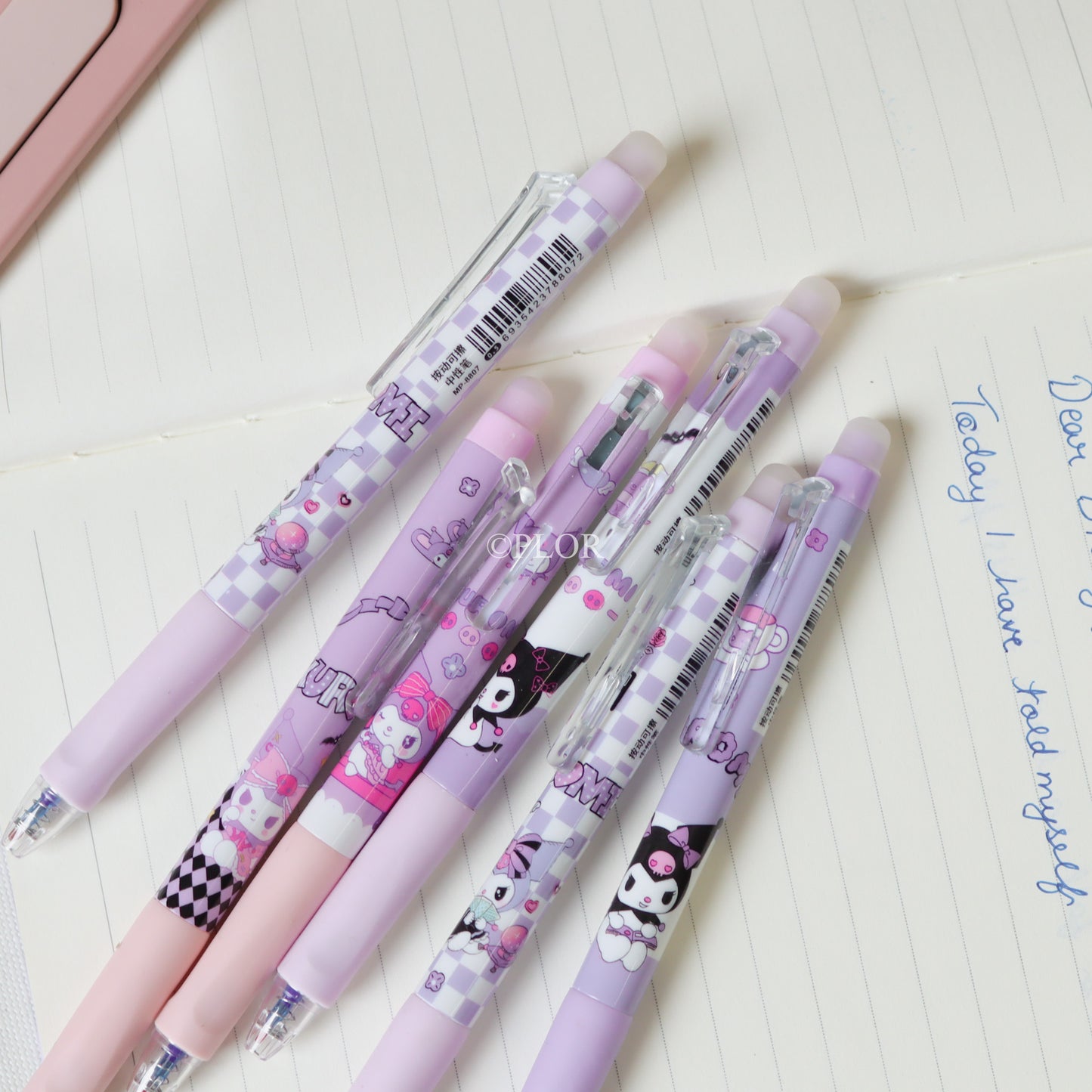 Kuromi Erasable Pen (Set of 2)