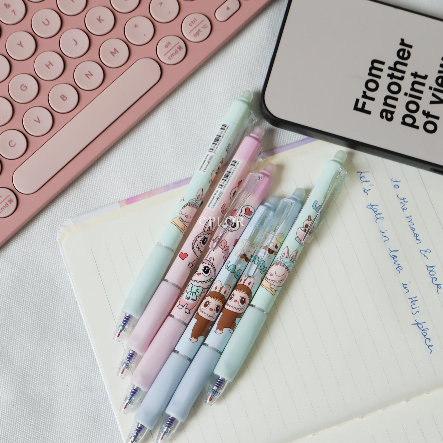 V.2 Labubu Erasable Pen (Set of 2)