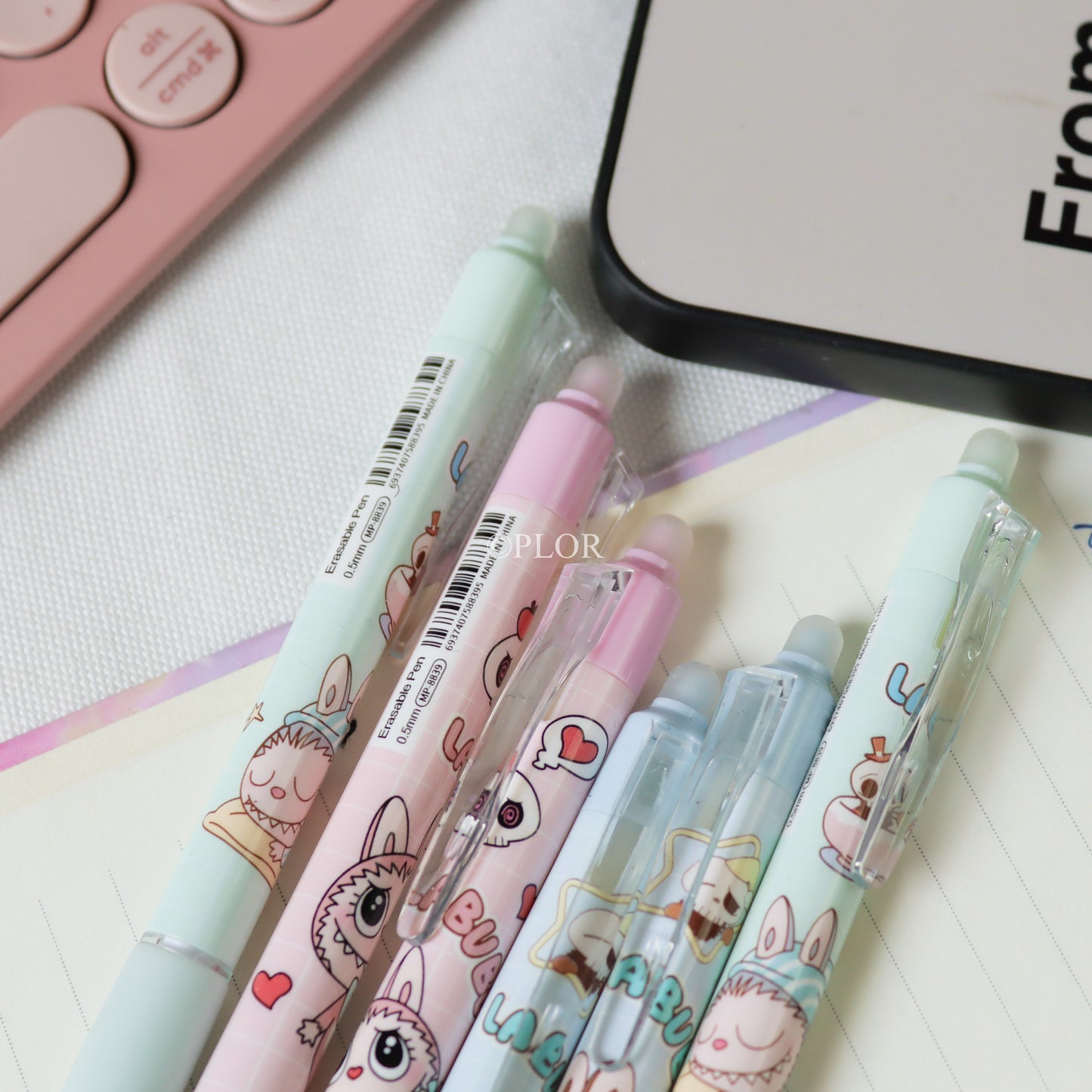 V.2 Labubu Erasable Pen (Set of 2)