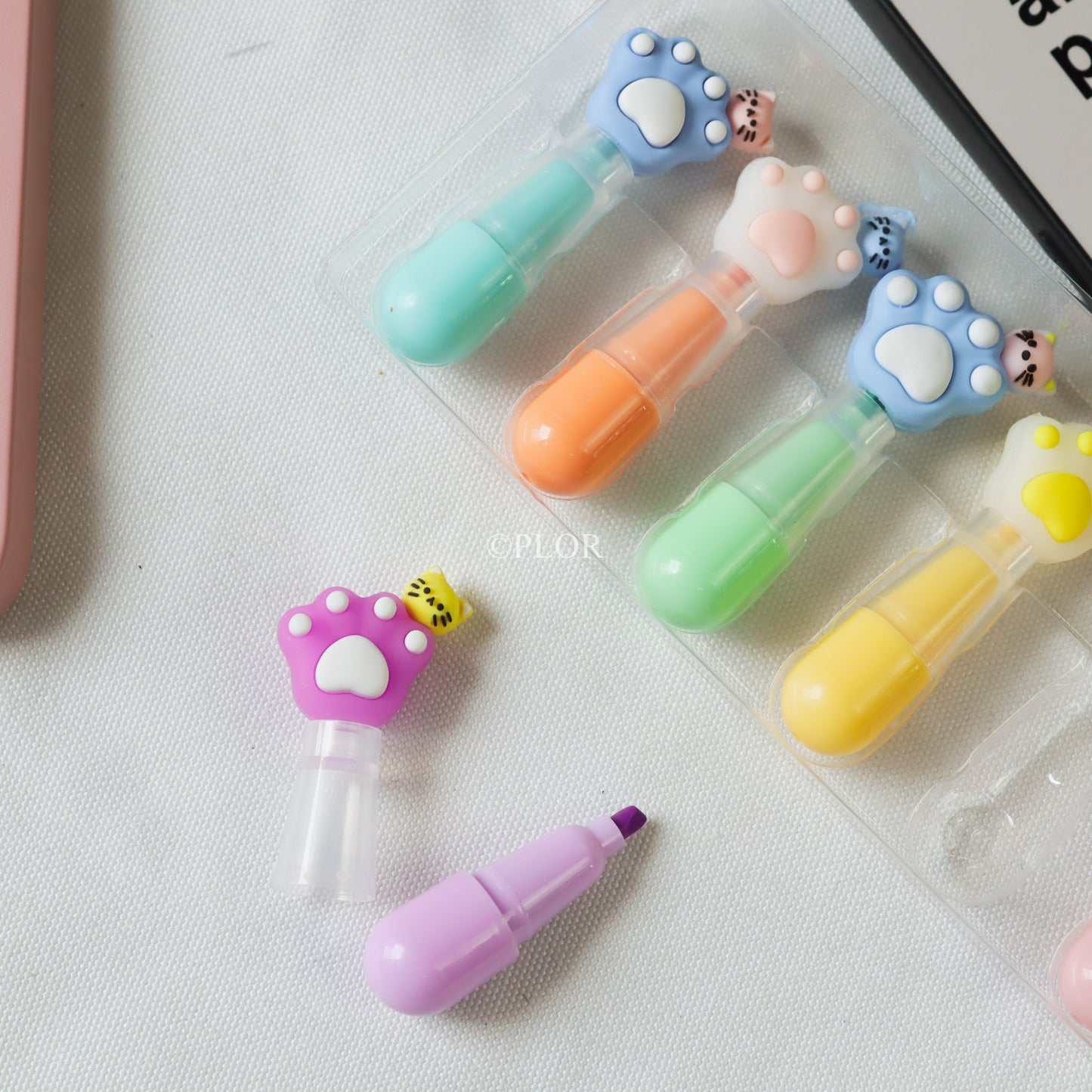 Pastel Paw Highlighters