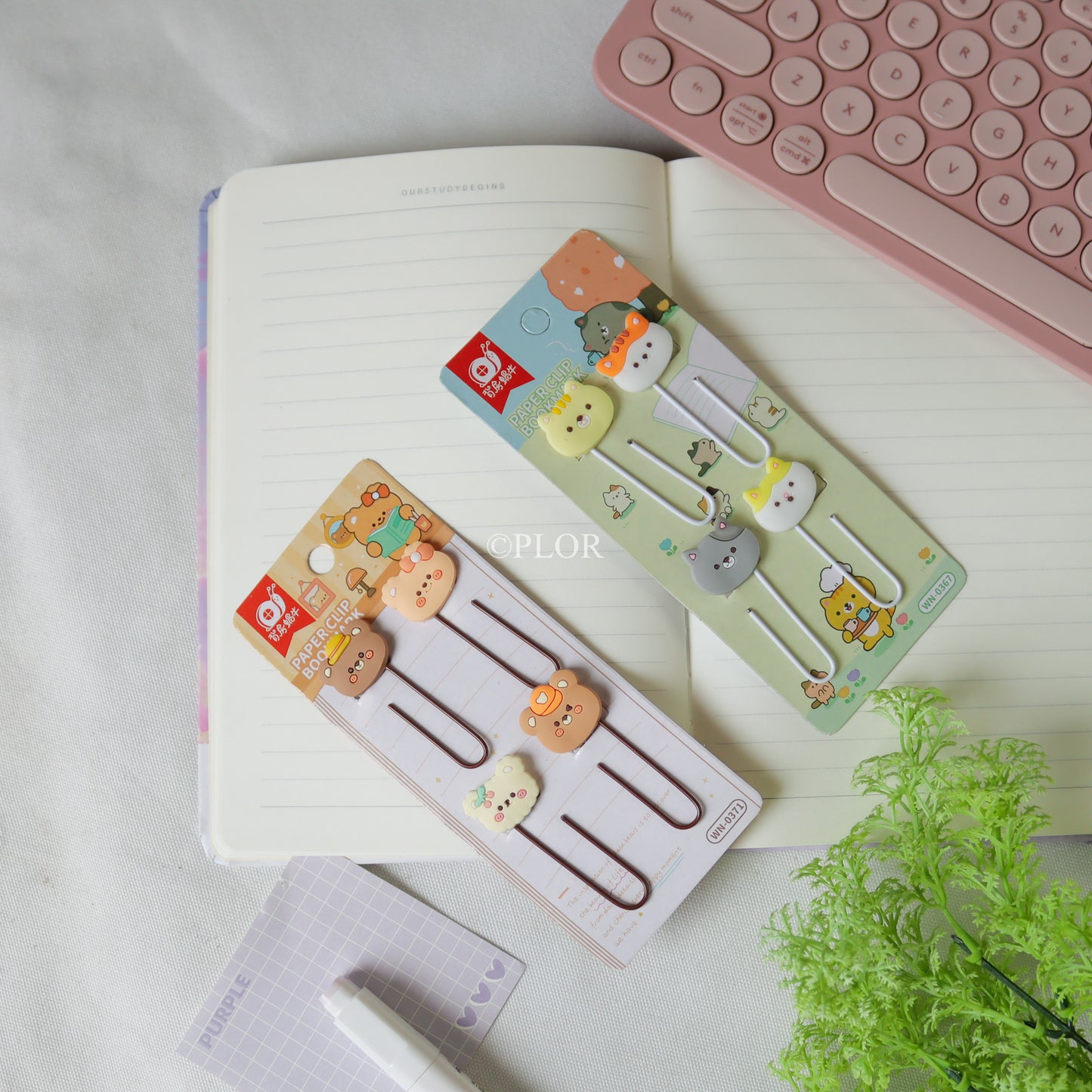 Cute Paper Clips (Set of 4)