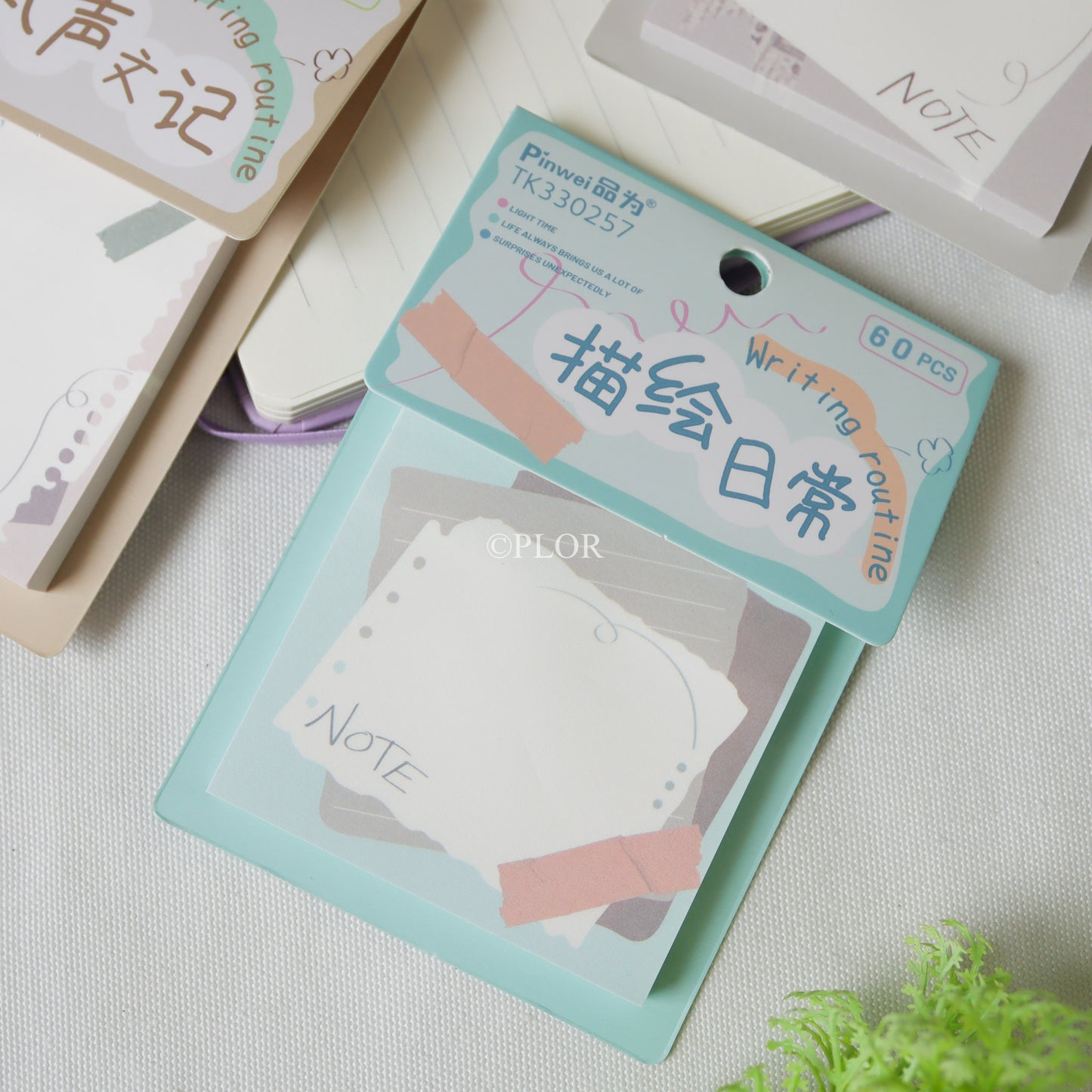 Square Sticky Notes (Pastel)
