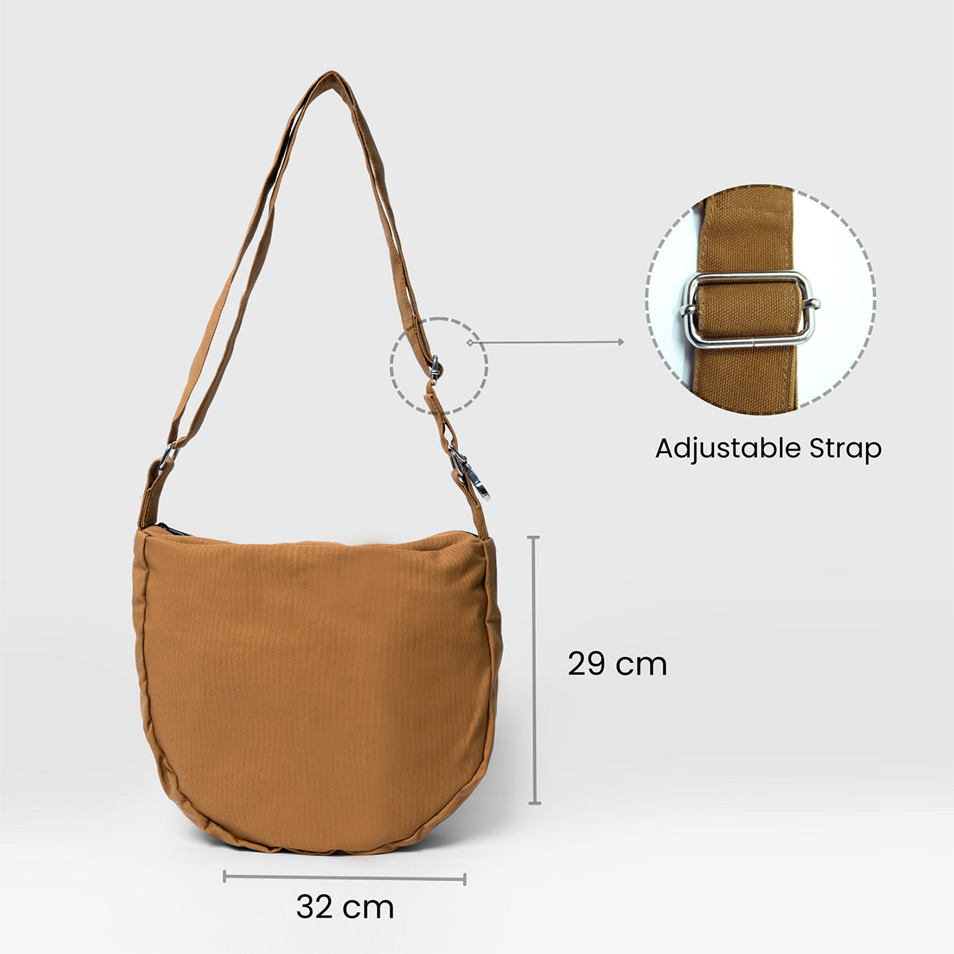 Brown Sling Bag