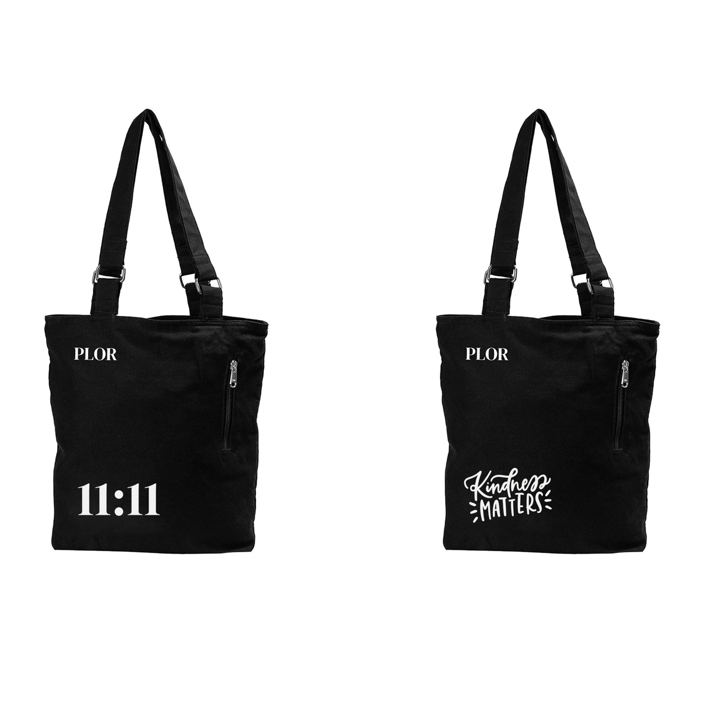 Not So Basic Black Tote Bag