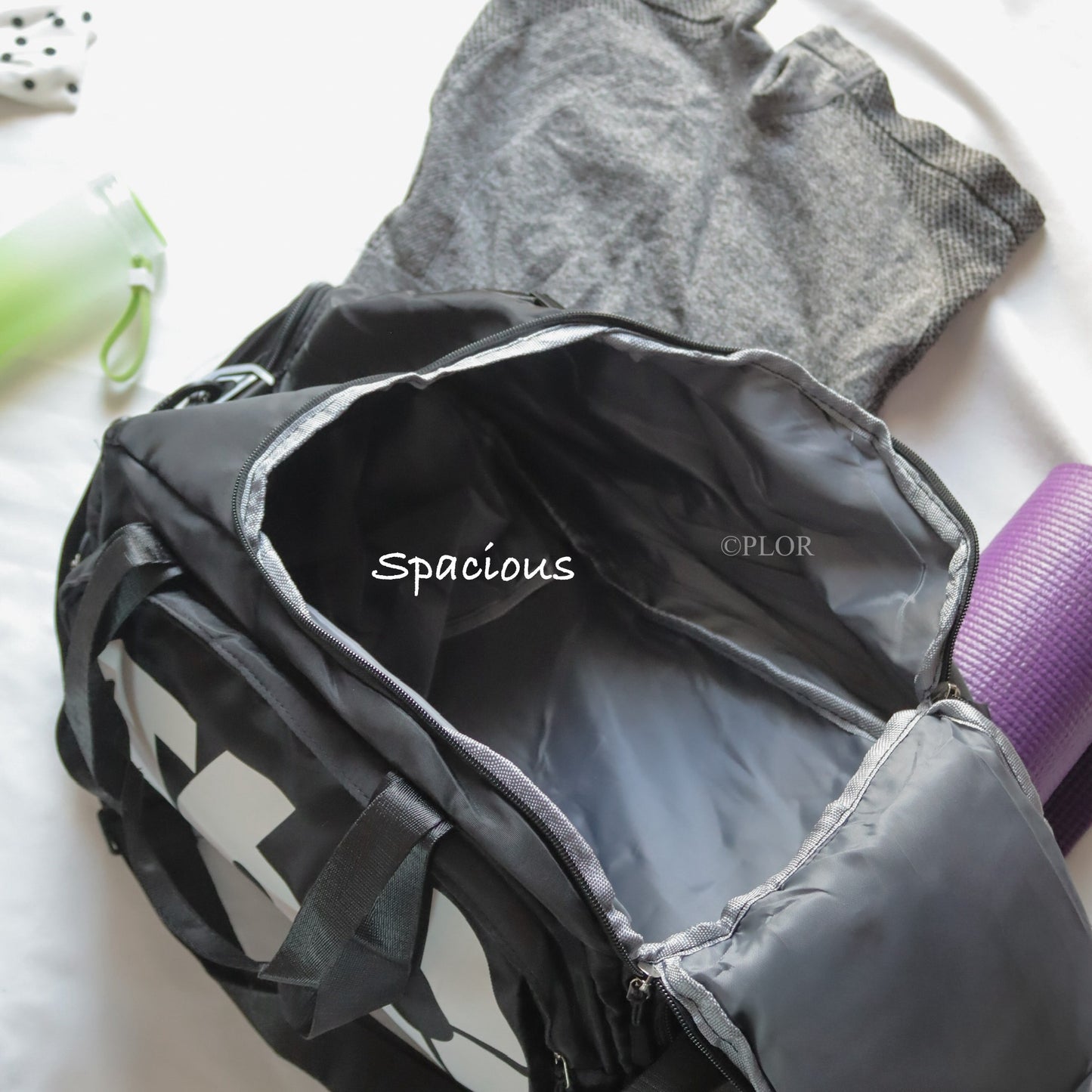 3in1 Duffle Bag - BLACK