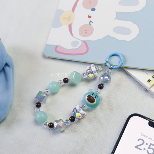 Blue Phone Charm/ Keychain