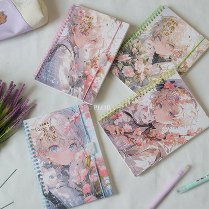 Anime Spiral Notebooks (pack of 1)
