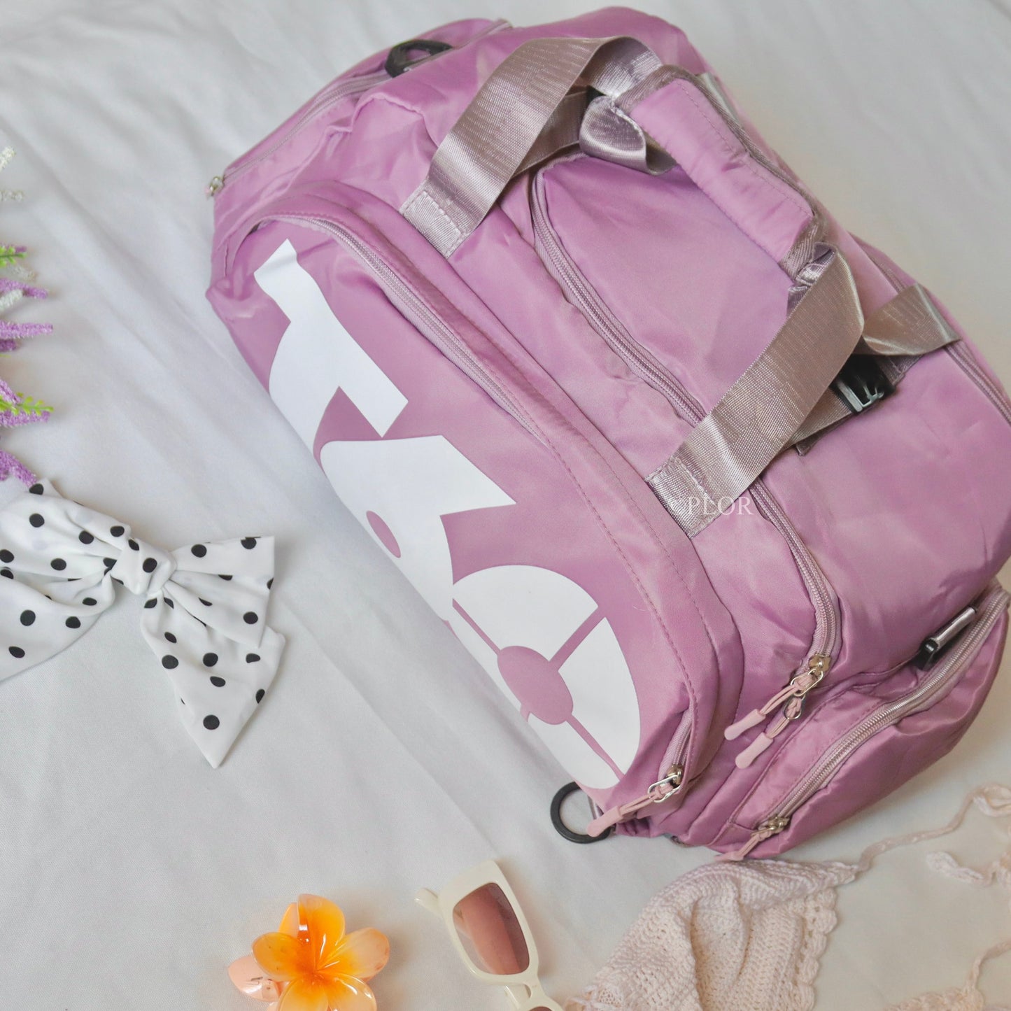 3in1 Duffle Bag - PURPLE