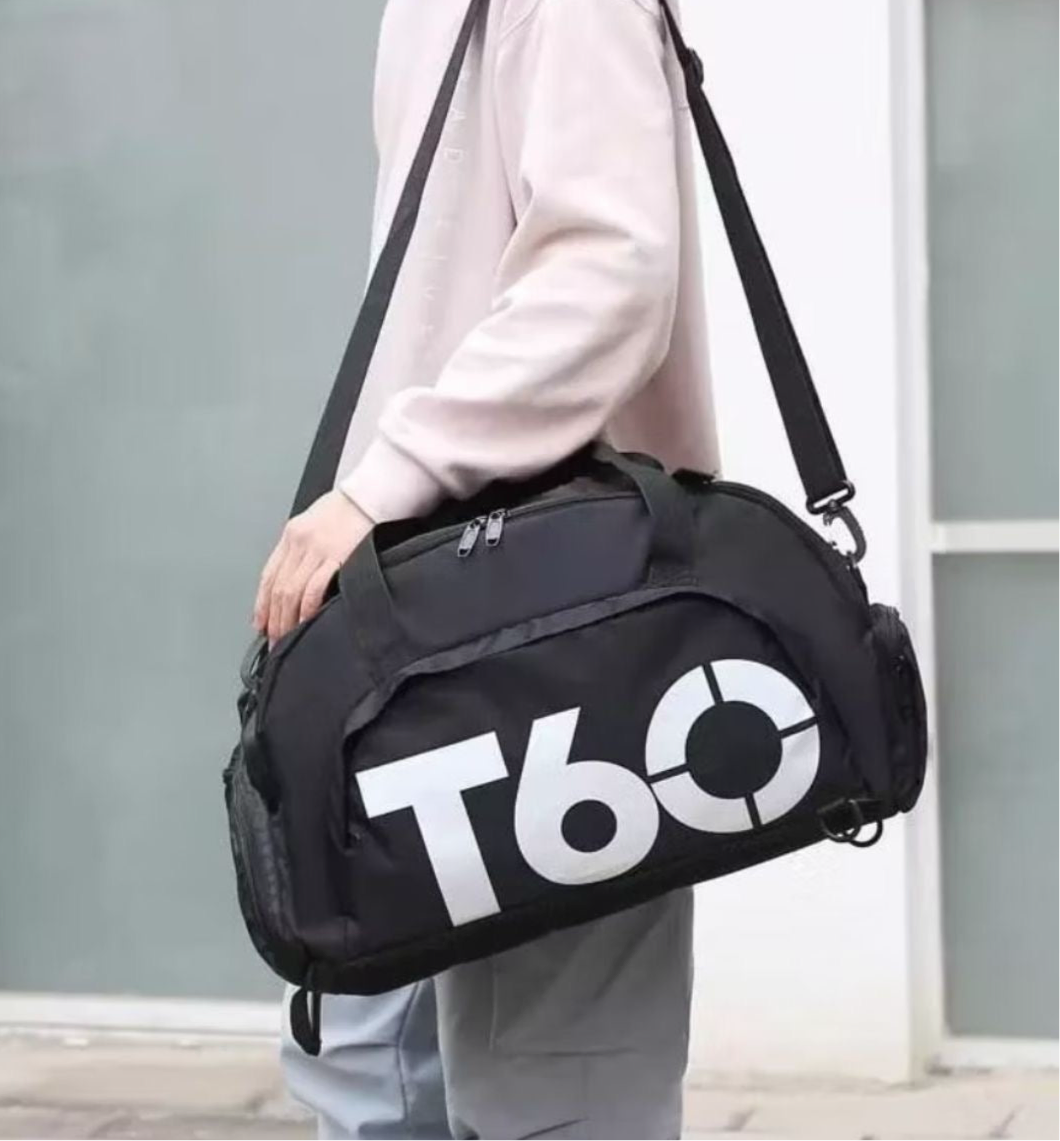 3in1 Duffle Bag - BLACK