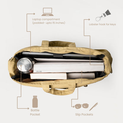 Beige Urban Hauler Bag (SOLD OUT)