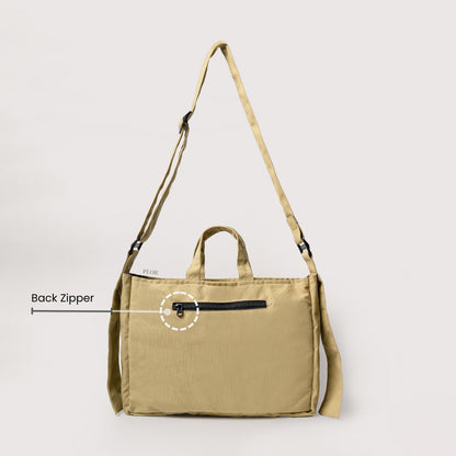 Beige Urban Hauler Bag (Pre-Book)