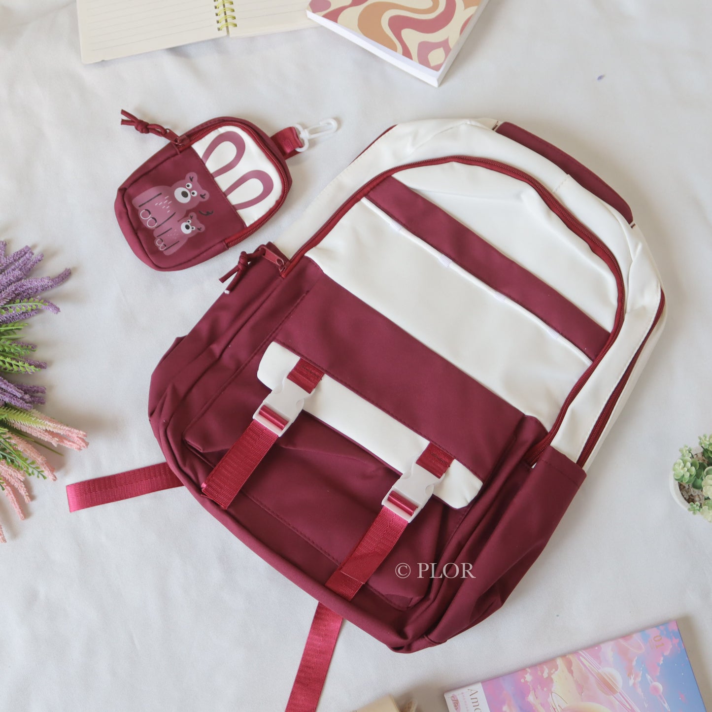 Tomopack Bag - PLUM