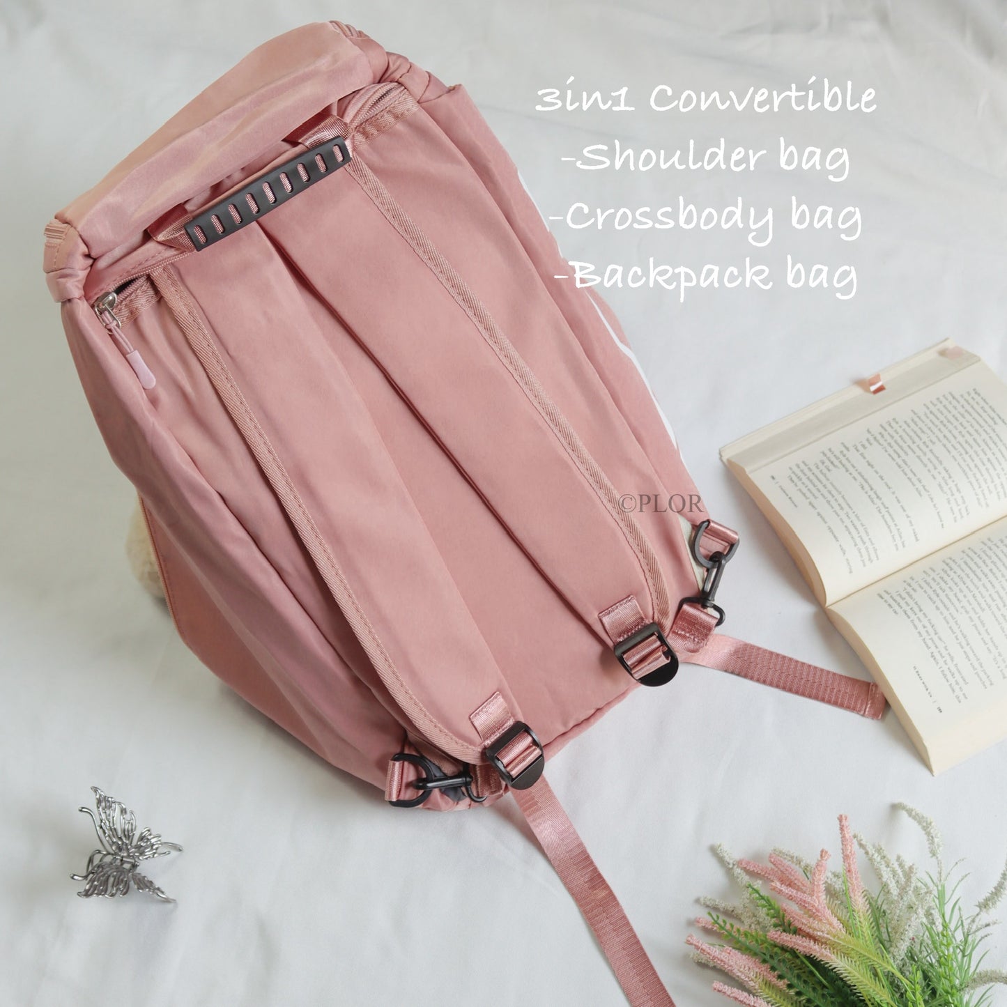 3in1 Duffle Bag - PINK