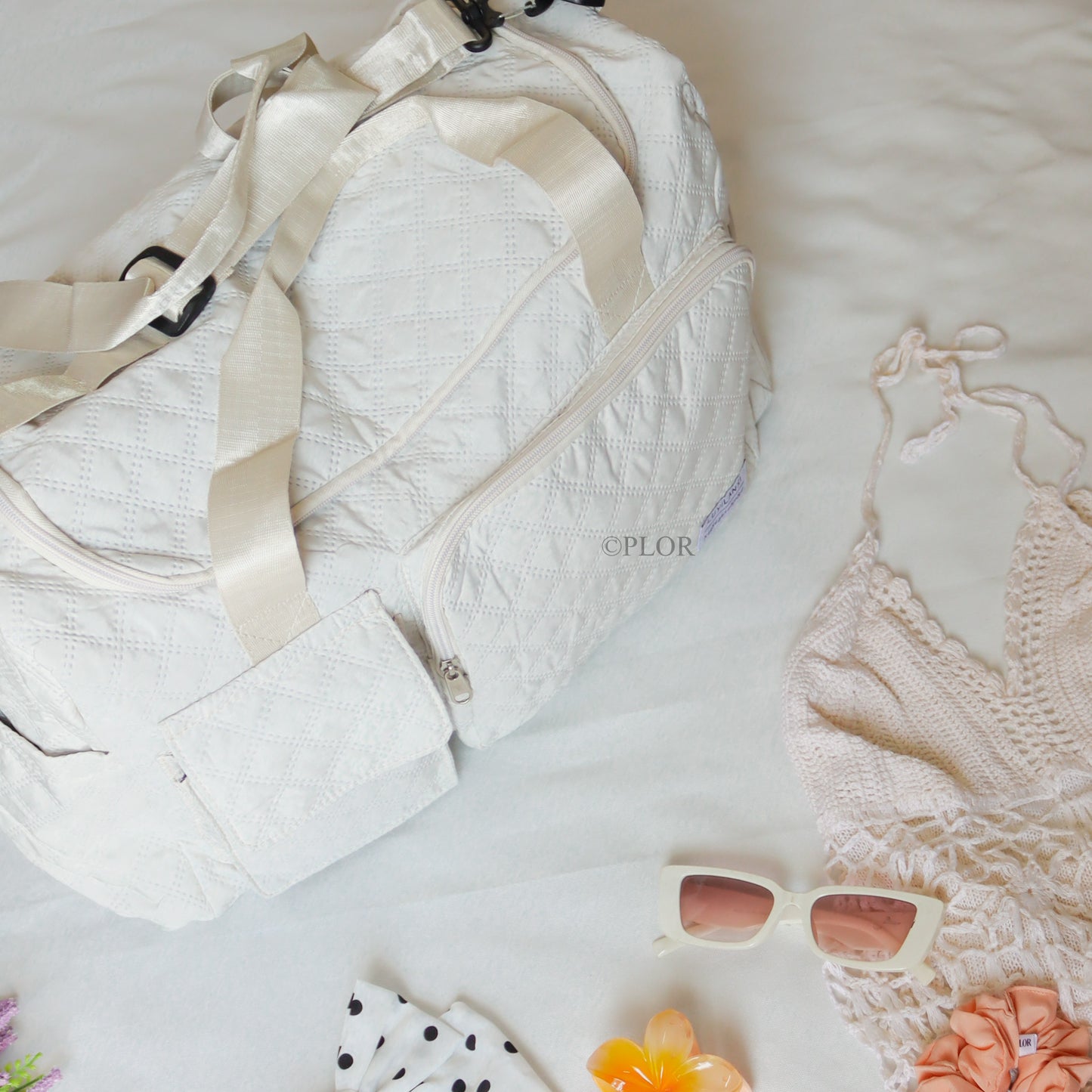 Ploro Travel Bag - WHITE