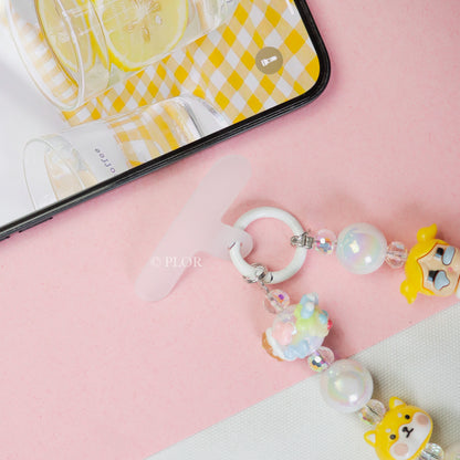 Bracelet Phone Charm/ Keychain