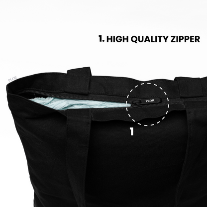 Basic Zipper Tote (11:11)