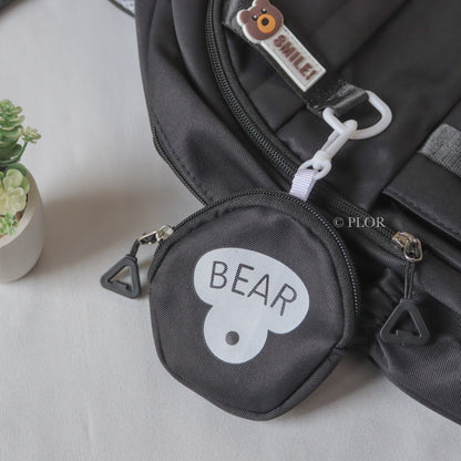 Bearpack bag - BLACK