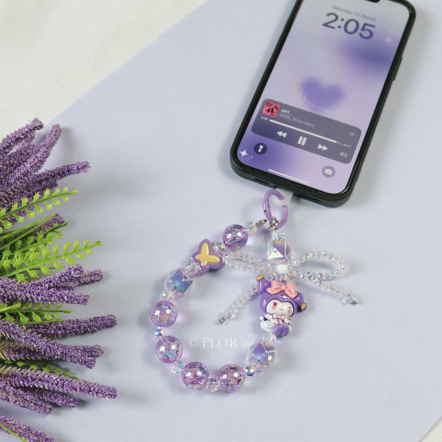 Bracelet Phone Charm/ Keychain