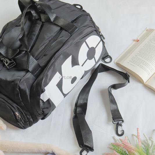 3in1 Duffle Bag - BLACK