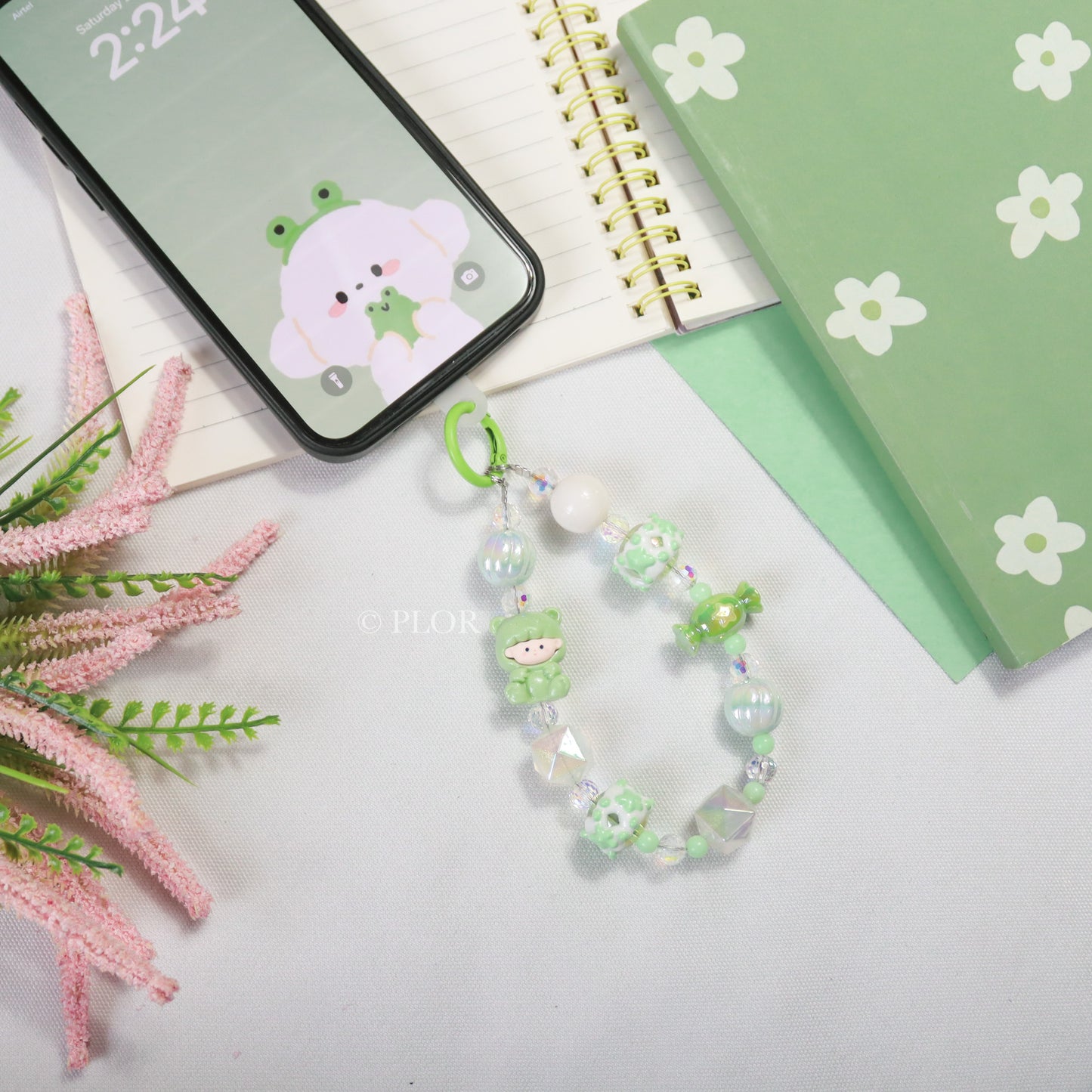 Bracelet Phone Charm/ Keychain