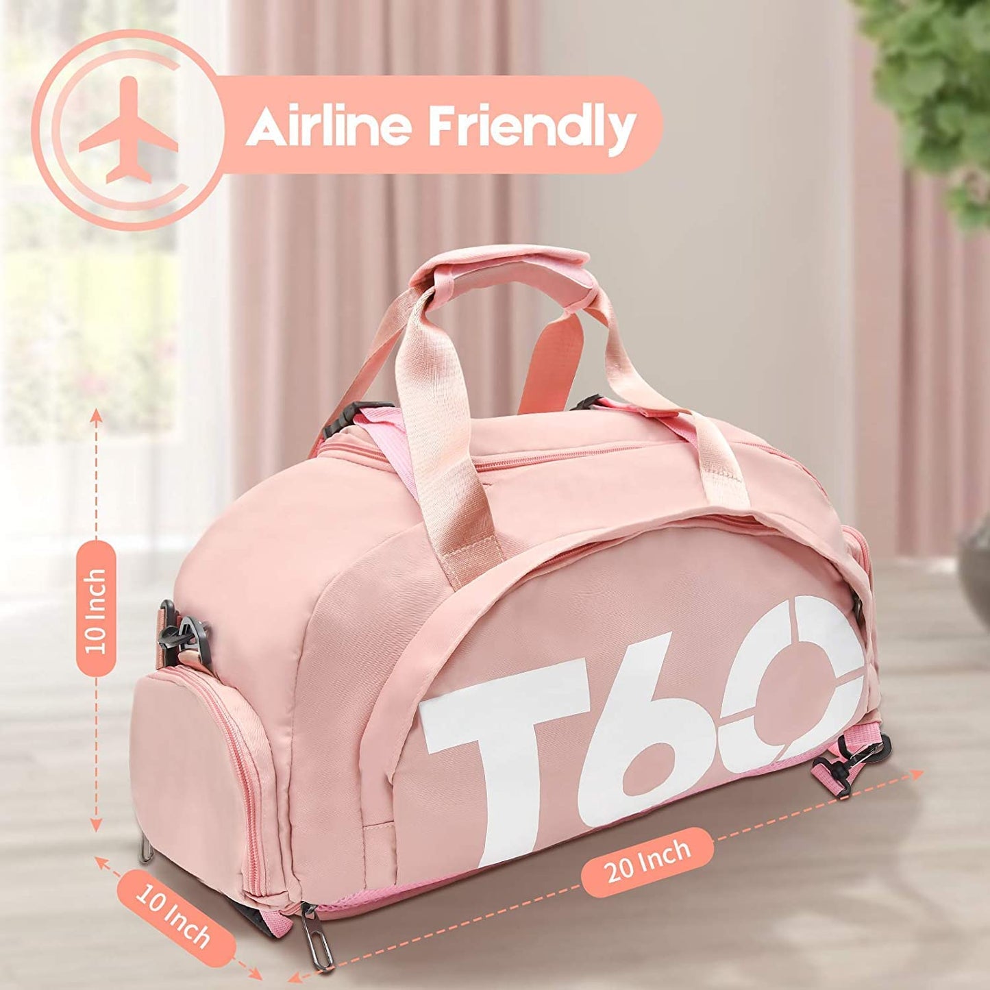 3in1 Duffle Bag - GREEN