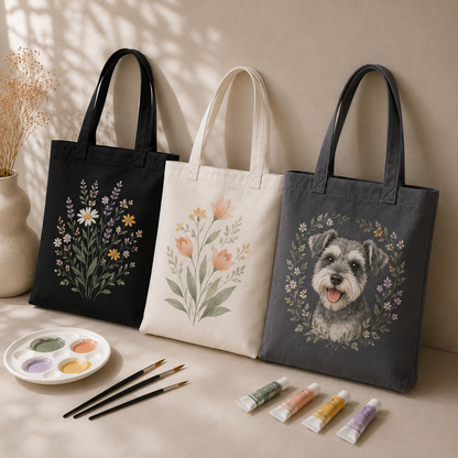 Artist Zipper Tote
