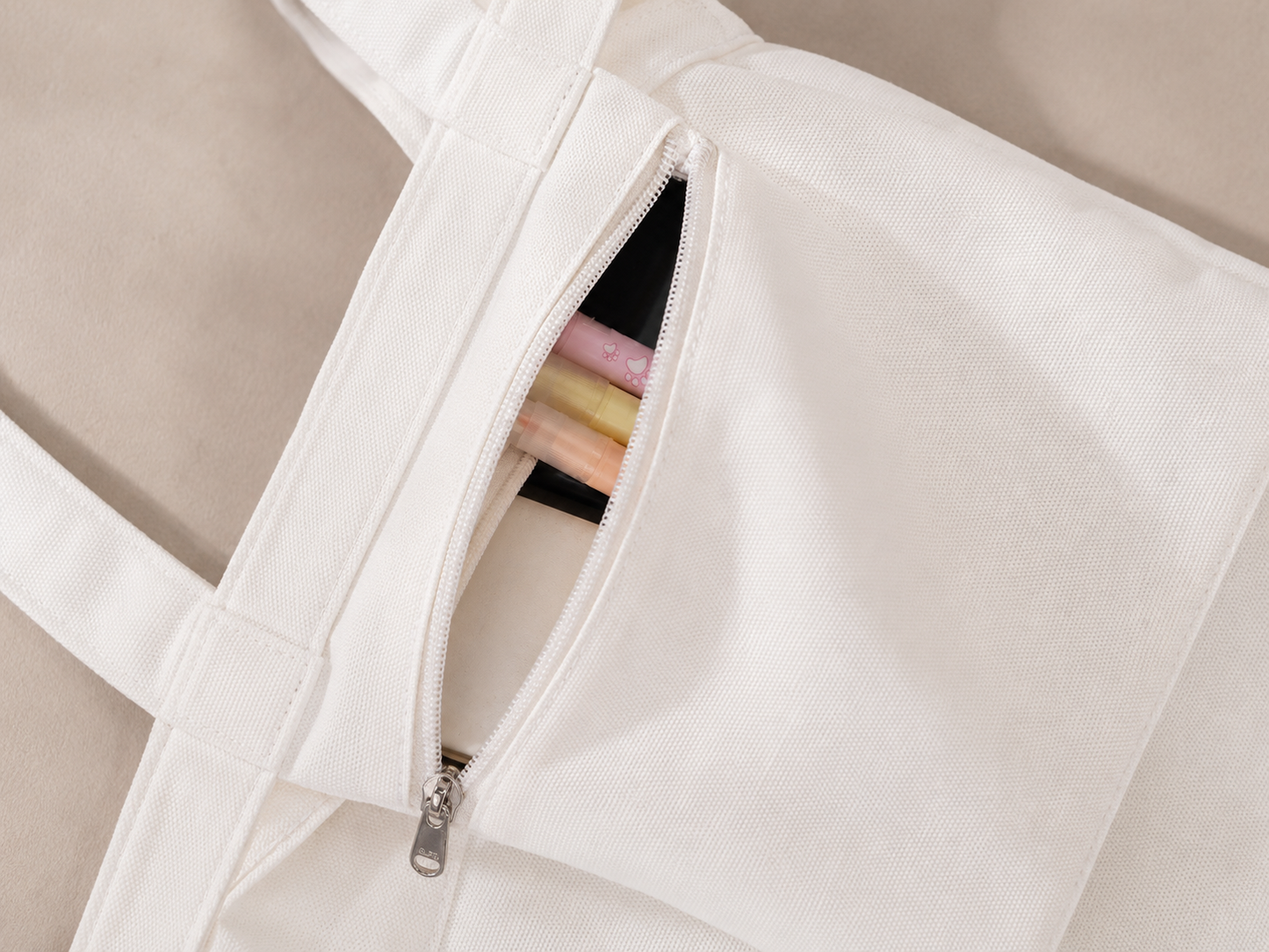 Artist Zipper Tote