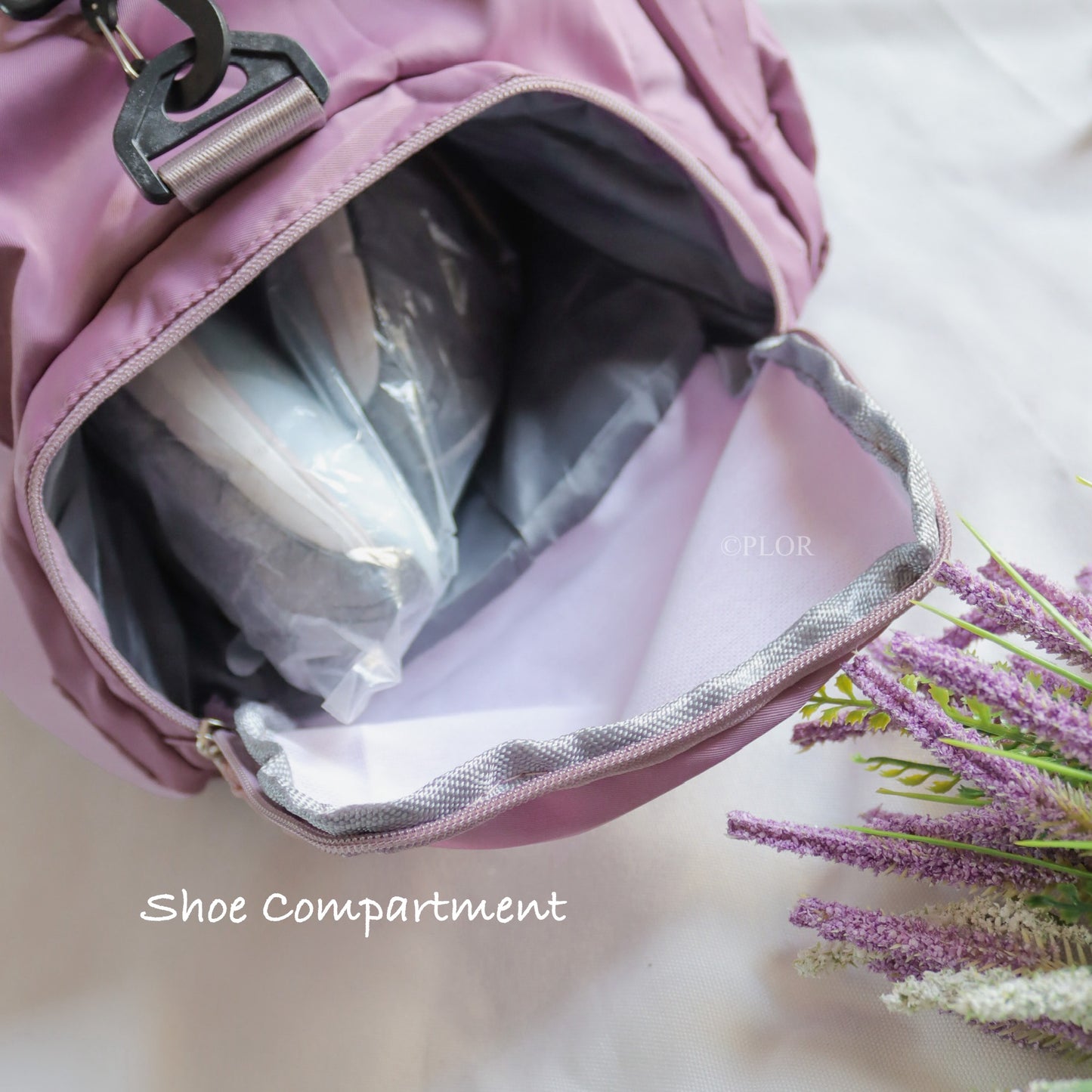 3in1 Duffle Bag - PURPLE