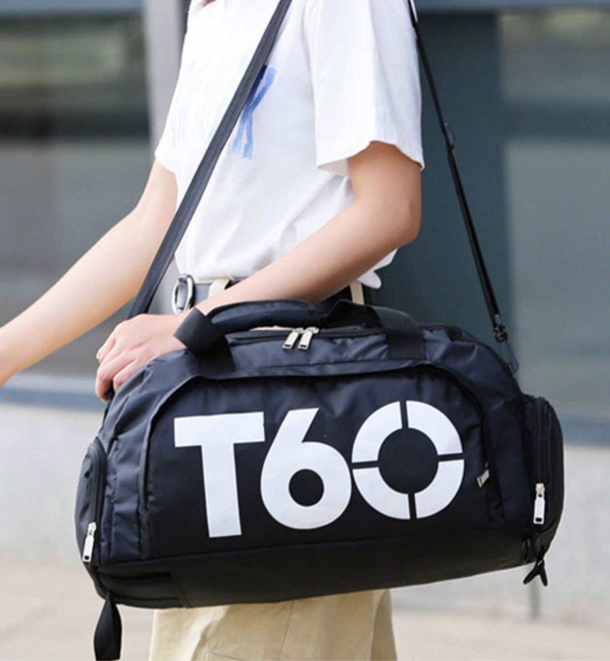 3in1 Duffle Bag - BLACK
