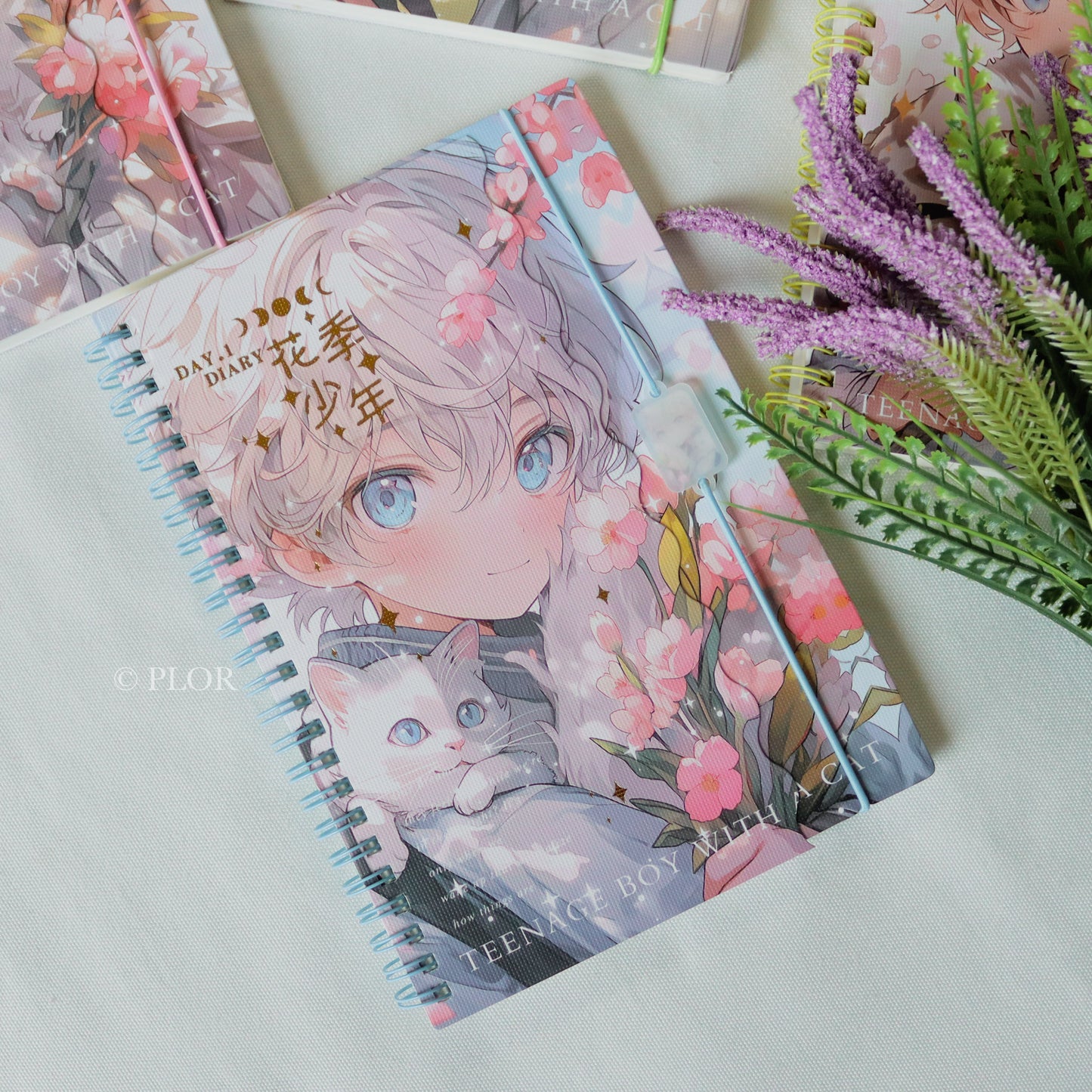 Anime Spiral Notebooks (pack of 1)