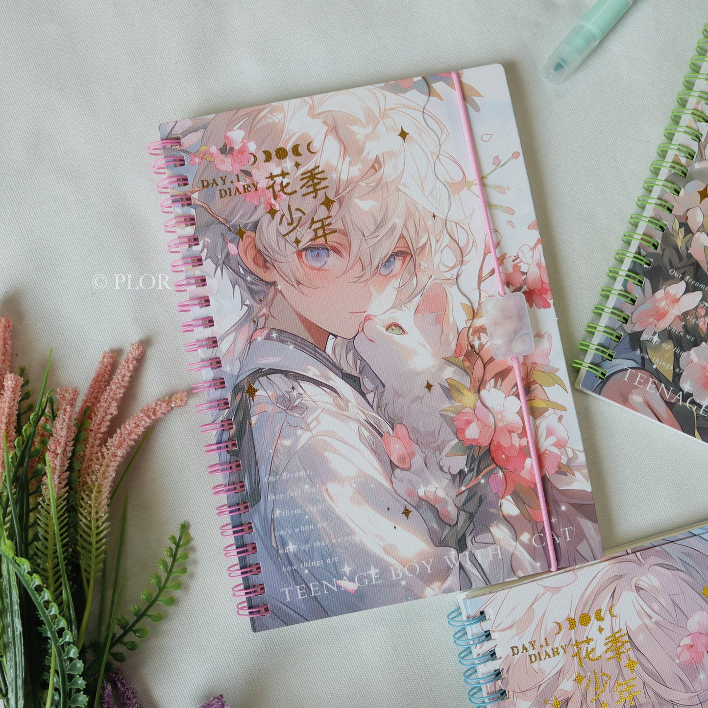 Anime Spiral Notebooks (pack of 1)