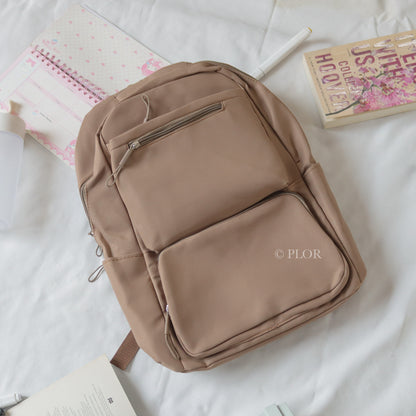 V02 Backpack Laptop Bag - TANN