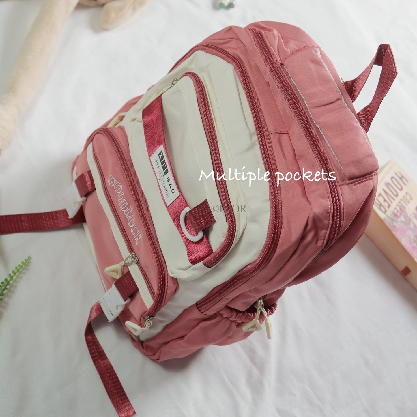 Goodluck Backpack - RED