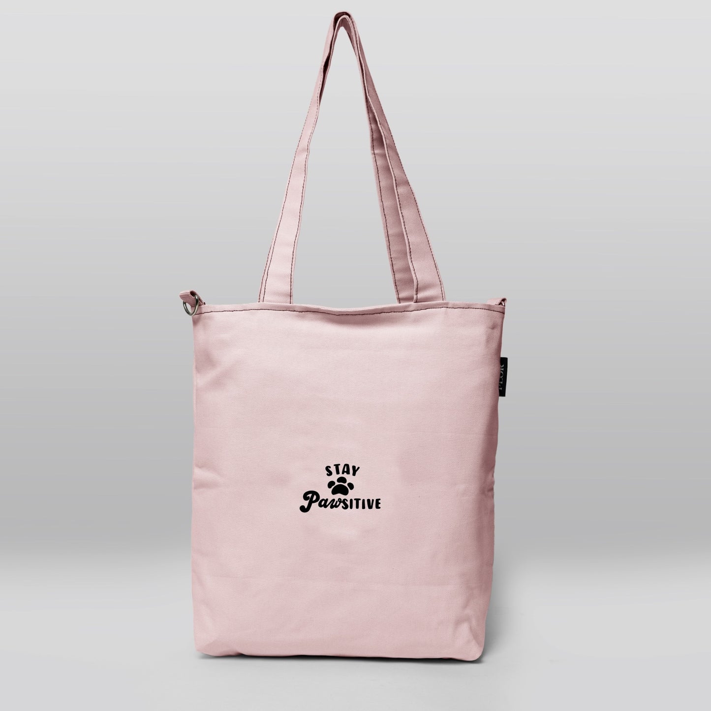 Dusky Pink College Tote Bag