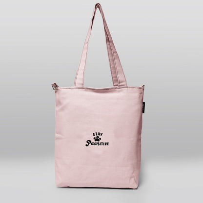 Dusky Pink College Tote Bag