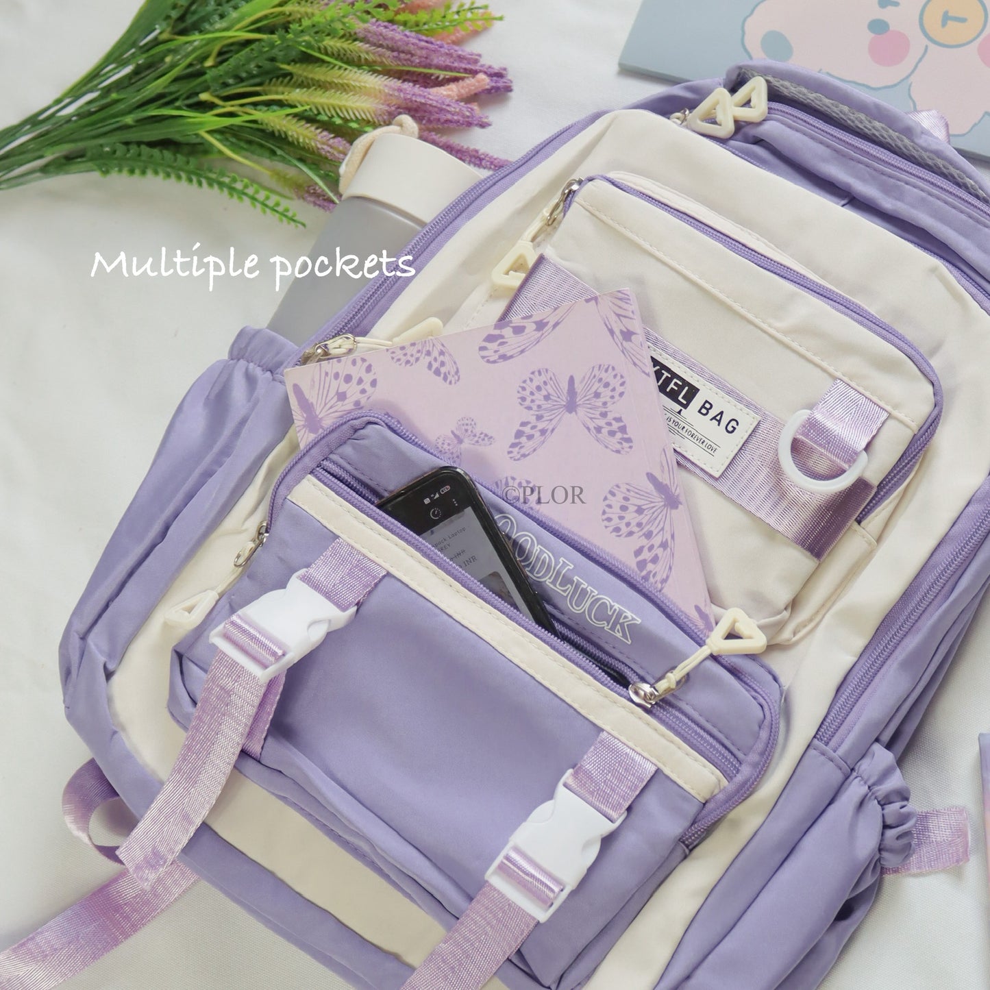 Goodluck Backpack - PURPLE